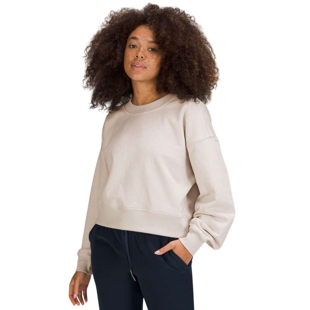 Lululemon Perfectly Oversized Cropped Crew